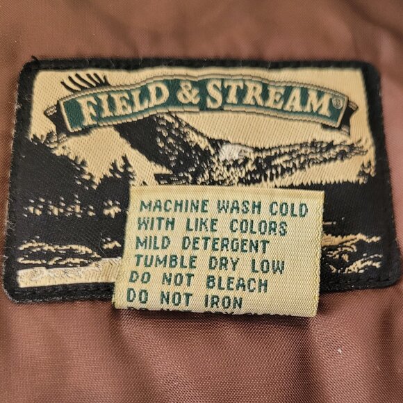 Field & Stream Camo quilt Lined Hunting Jacket Coat Men's Size: LARGE - Picture 9 of 9